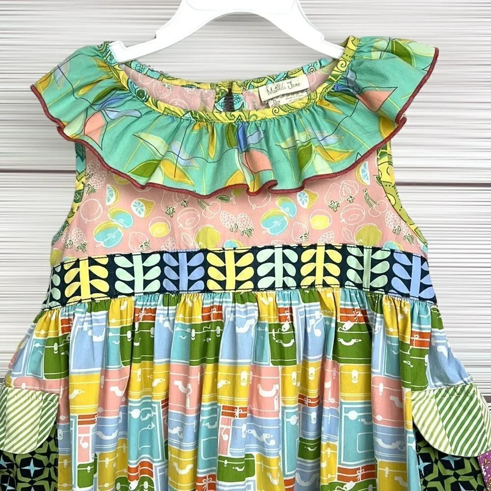Matilda Jane Sleeveless Top Tunic size 4